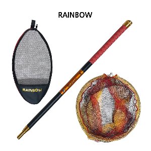 [Rainbow] 레인보우 원형 5단 뜰채 세트 (5단뜰대+뜰망+후레임 3종세트) / 살림망