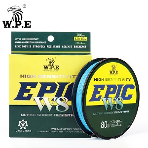 해외직구 WPE EPIC 에픽 W8 300m PE 슈퍼라인 낚시줄