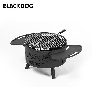 동일직구 Blackdog 블랙독 캠핑 야외 낚시 피크닉 불멍 조리 숯 블랙 화로대