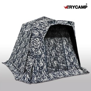 [트라이캠프] 낚시텐트 FO-2020MW 무결로 위장 밀리터리 텐트