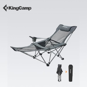 해외직구 KingCamp 킹캠프 낚시 캠핑 접이식 휴대용 릴렉스 체어 팔걸이 의자