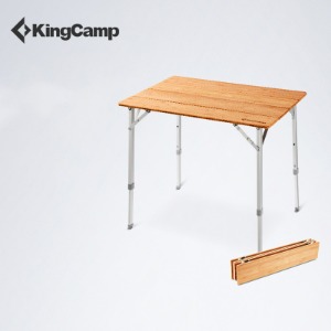 해외직구 KINGCAMP 킹캠프 아웃도어 피크닉 캠핑 낚시 접이식 휴대용 높낮이조절 테이블